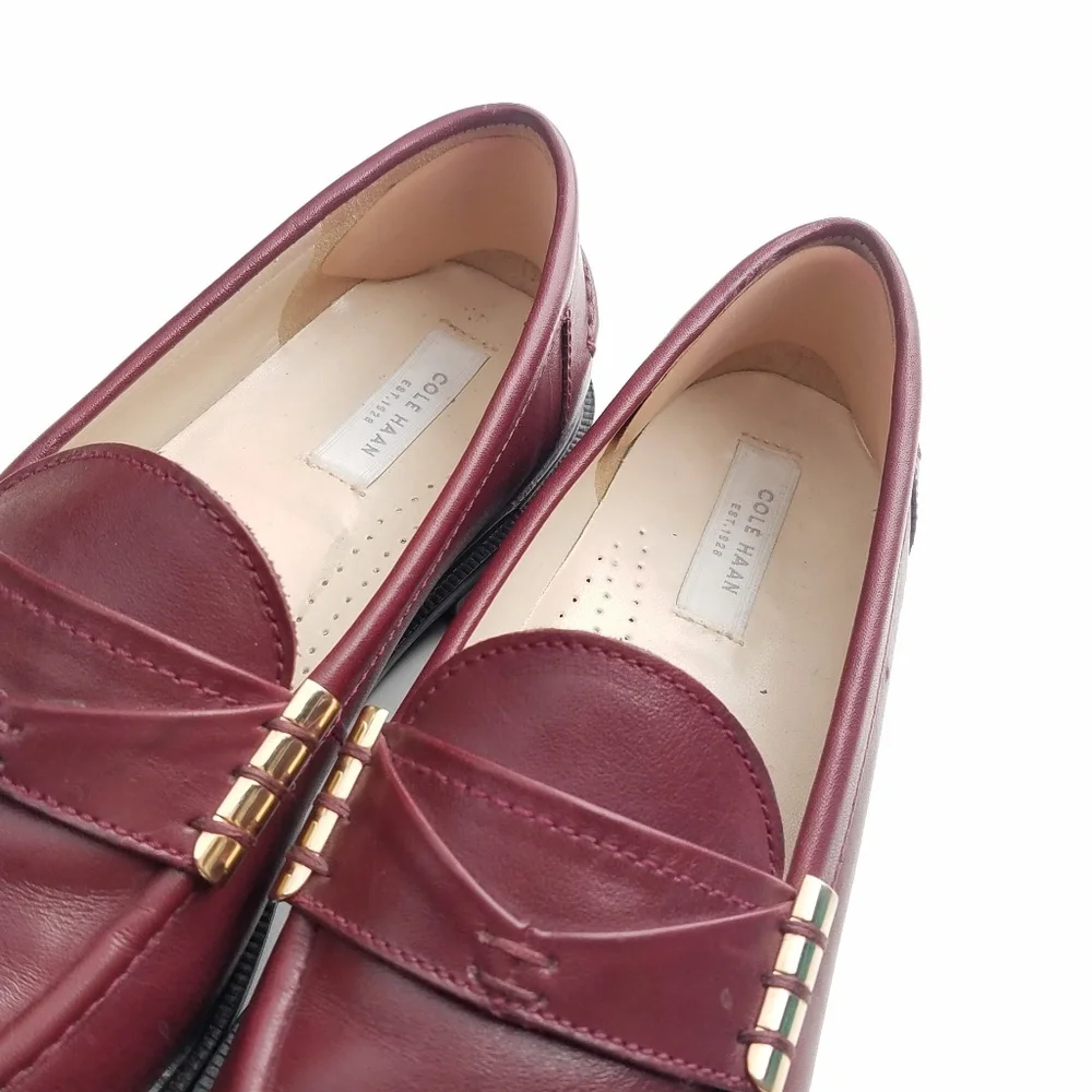Cole Haan | Leather loafers Size 5 Cordovan